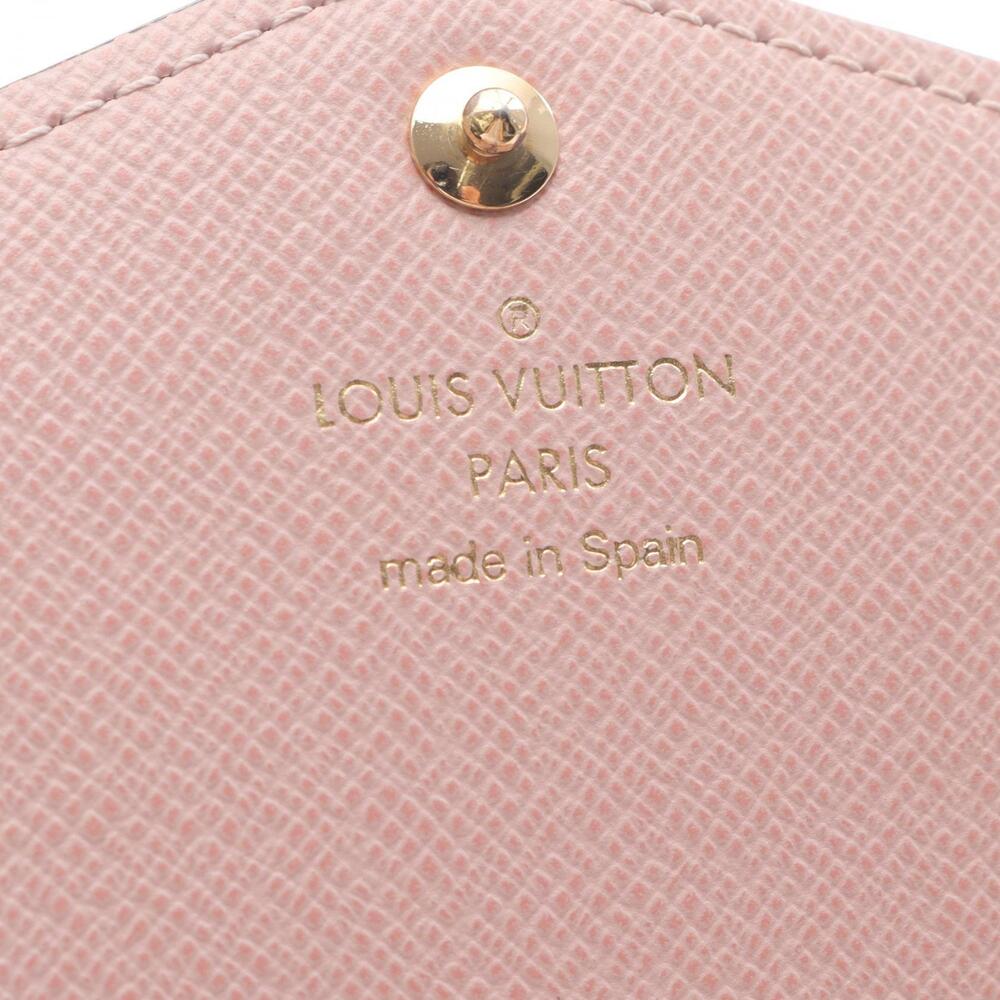 Louis Vuitton Sarah Portefeuille Wallet Ebene Brown Rose Pink Ballerine - Picture 4 of 10